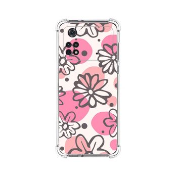 Funda Silicona Antigolpes Para Xiaomi Poco M4 Pro 4g Diseño Flores 09