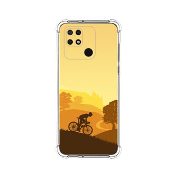 Funda Silicona Antigolpes Para Xiaomi Redmi 10c Diseño Ciclista