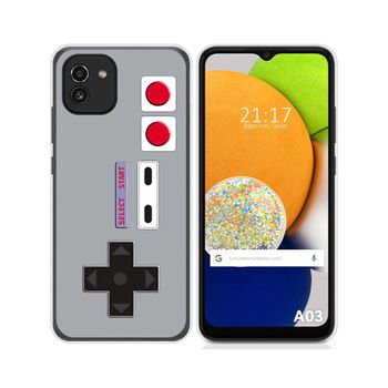 Funda Silicona Para Samsung Galaxy A03 Diseño Consola