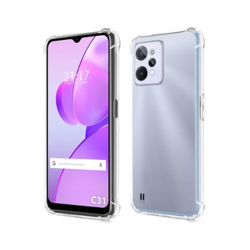 Funda Silicona Antigolpes Transparente Para Realme C31