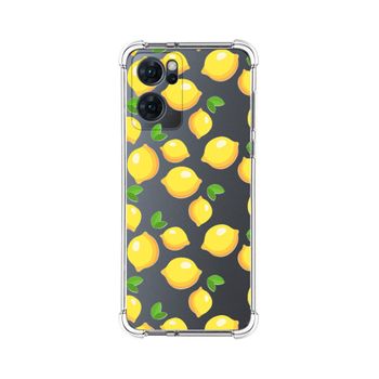 Funda Silicona Antigolpes Para Oppo Find X5 Lite 5g Diseño Limones