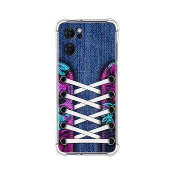 Funda Silicona Antigolpes Para Oppo Find X5 Lite 5g Diseño Zapatillas 06