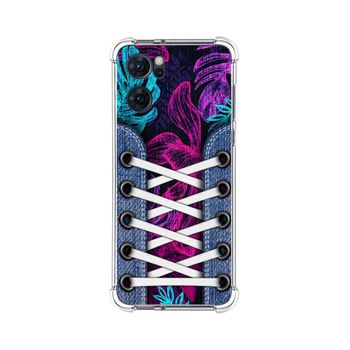 Funda Silicona Antigolpes Para Oppo Find X5 Lite 5g Diseño Zapatillas 07