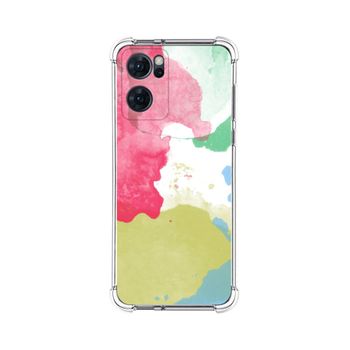 Funda Silicona Antigolpes Para Oppo Find X5 Lite 5g Diseño Acuarela 02