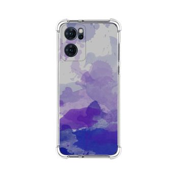 Funda Silicona Antigolpes Para Oppo Find X5 Lite 5g Diseño Acuarela 09