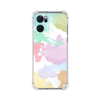 Funda Silicona Antigolpes Para Oppo Find X5 Lite 5g Diseño Acuarela 11