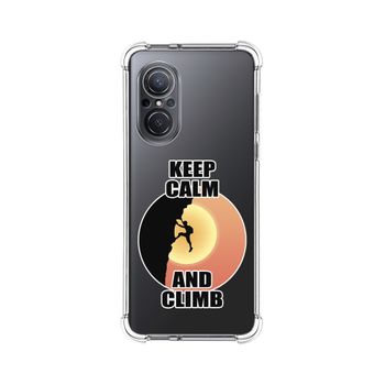 Funda Silicona Antigolpes Para Huawei Nova 9 Se Diseño Hombre Escalada