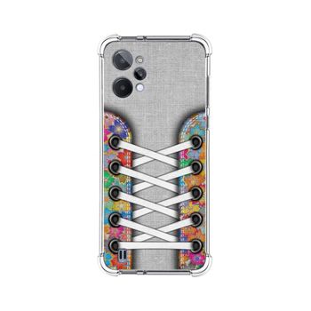 Funda Silicona Antigolpes Para Realme C31 Diseño Zapatillas 04