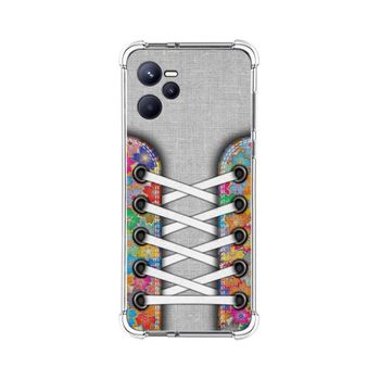 Funda Silicona Antigolpes Para Realme C35 Diseño Zapatillas 04