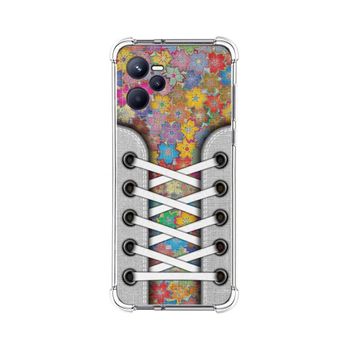 Funda Silicona Antigolpes Para Realme C35 Diseño Zapatillas 05