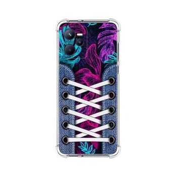 Funda Silicona Antigolpes Para Realme C35 Diseño Zapatillas 07