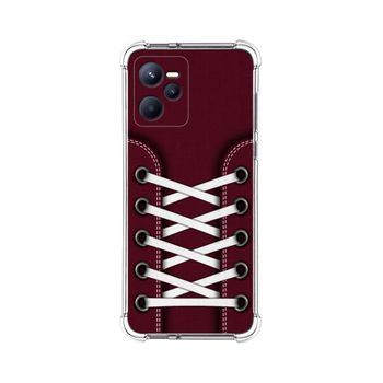 Funda Silicona Antigolpes Para Realme C35 Diseño Zapatillas 17