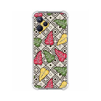 Funda Silicona Antigolpes Para Realme C35 Diseño Flores 11