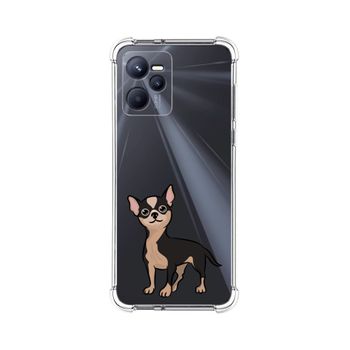 Funda Silicona Antigolpes Para Realme C35 Diseño Perros 05