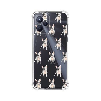 Funda Silicona Antigolpes Para Realme C35 Diseño Perros 12