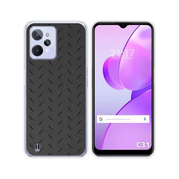 Funda Silicona Para Realme C31 Diseño Metal