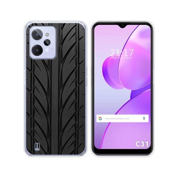 Funda Silicona Para Realme C31 Diseño Neumatico