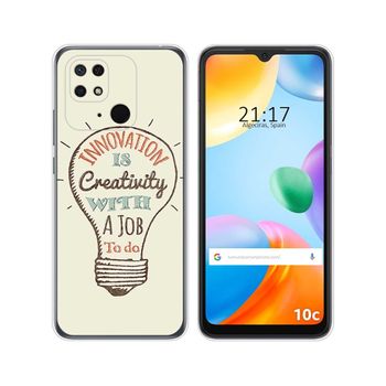 Funda Silicona Para Xiaomi Redmi 10c Diseño Creativity