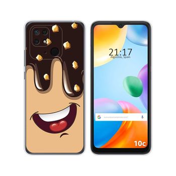 Funda Silicona Para Xiaomi Redmi 10c Diseño Helado Chocolate
