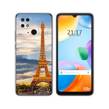 Funda Silicona Para Xiaomi Redmi 10c Diseño Paris