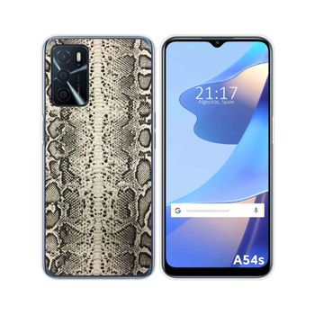 Funda Silicona Para Oppo A54s Diseño Animal 01 Dibujos