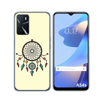 Funda Silicona Para Oppo A54s Diseño Atrapasueños Dibujos