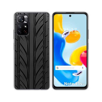 Funda Silicona Para Xiaomi Redmi Note 11s 5g Diseño Neumatico Dibujos