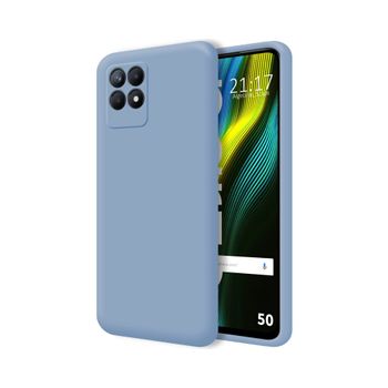 Funda Silicona Líquida Ultra Suave Para Realme Narzo 50 Color Azul