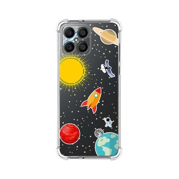 Funda Silicona Antigolpes Para Huawei Honor X8 Diseño Espacio Dibujos