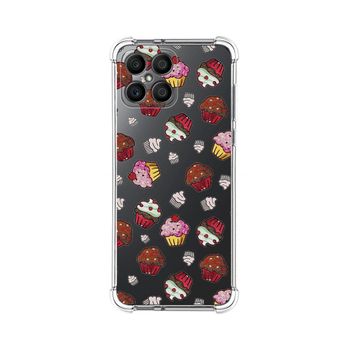 Funda Silicona Antigolpes Para Huawei Honor X8 Diseño Muffins Dibujos