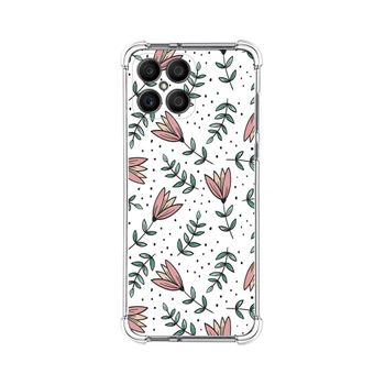 Funda Silicona Antigolpes Para Huawei Honor X8 Diseño Flores 01 Dibujos