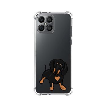 Funda Silicona Antigolpes Para Huawei Honor X8 Diseño Perros 04 Dibujos
