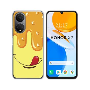 Funda Silicona Para Huawei Honor X7 Diseño Helado Vainilla Dibujos