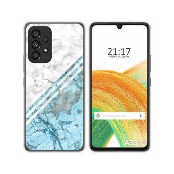 Funda Silicona Para Samsung Galaxy A33 5g Diseño Mármol 02 Dibujos