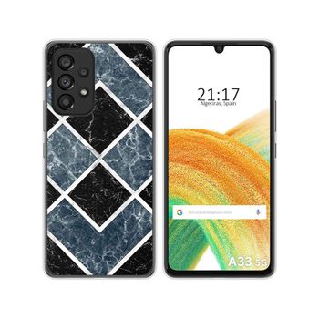 Funda Silicona Para Samsung Galaxy A33 5g Diseño Mármol 06 Dibujos