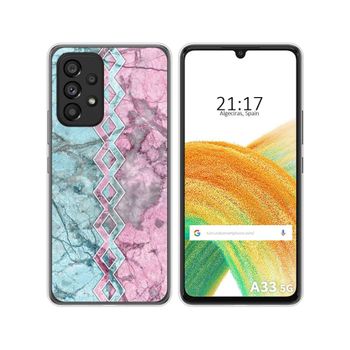 Funda Silicona Para Samsung Galaxy A33 5g Diseño Mármol 08 Dibujos