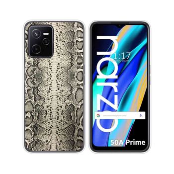 Funda Silicona Para Realme Narzo 50a Prime Diseño Animal 01 Dibujos