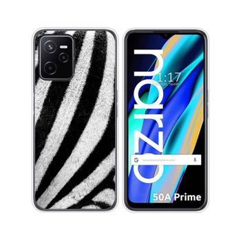 Funda Silicona Para Realme Narzo 50a Prime Diseño Animal 02 Dibujos