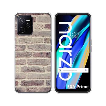 Funda Silicona Para Realme Narzo 50a Prime Diseño Ladrillo 01 Dibujos