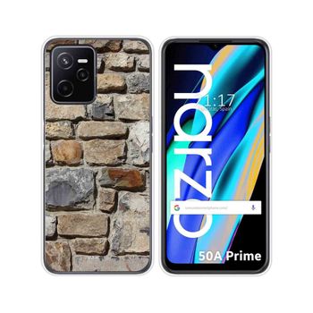 Funda Silicona Para Realme Narzo 50a Prime Diseño Ladrillo 03 Dibujos