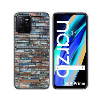 Funda Silicona Para Realme Narzo 50a Prime Diseño Ladrillo 05 Dibujos