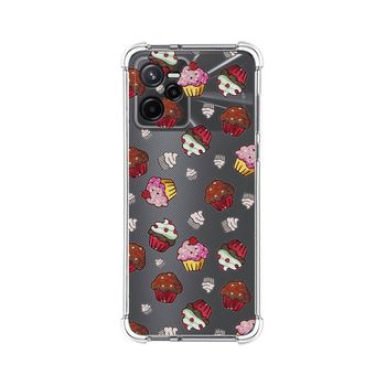 Funda Silicona Antigolpes Para Realme Narzo 50a Prime Diseño Muffins Dibujos