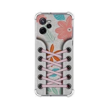 Funda Silicona Antigolpes Para Realme Narzo 50a Prime Diseño Zapatillas 09 Dibujos