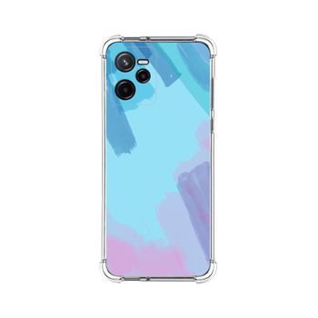 Funda Silicona Antigolpes Para Realme Narzo 50a Prime Diseño Acuarela 10 Dibujos