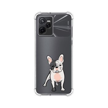 Funda Silicona Antigolpes Para Realme Narzo 50a Prime Diseño Perros 06 Dibujos