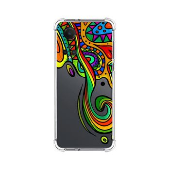 Funda Silicona Antigolpes Para Huawei Honor X7 Diseño Colores Dibujos