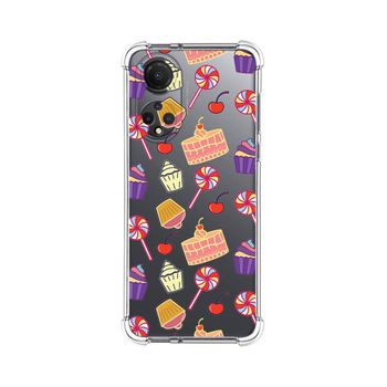 Funda Silicona Antigolpes Para Huawei Honor X7 Diseño Dulces 01 Dibujos