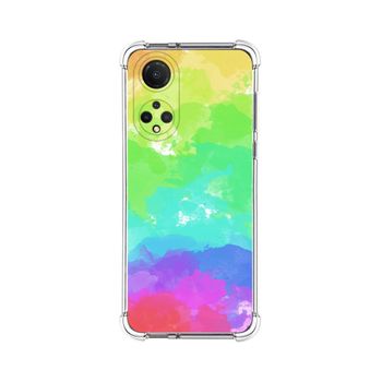 Funda Silicona Antigolpes Para Huawei Honor X7 Diseño Acuarela 03 Dibujos