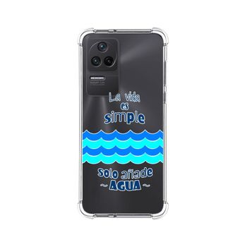 Funda Silicona Antigolpes Para Xiaomi Poco F4 5g Diseño Agua Dibujos