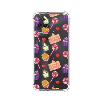 Funda Silicona Antigolpes Para Xiaomi Poco F4 5g Diseño Dulces 01 Dibujos